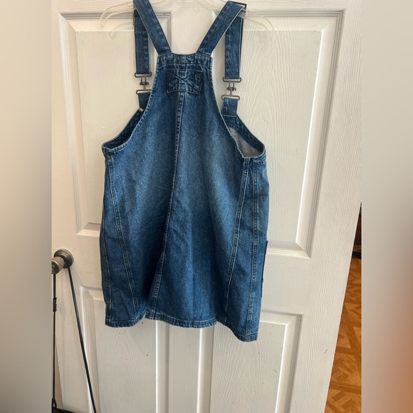 We The Free Blue Denim Dress sz M - Picture 5 of 5